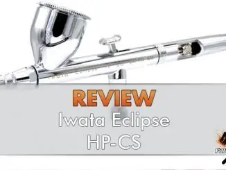 Iwata Eclipse HP-CS Review for Miniatures & Wargames Models - Featured
