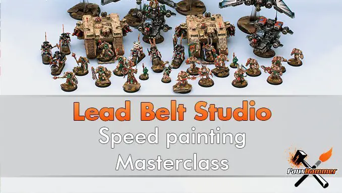 Lead Belt Studio - Cours de Master Speed Painting - En vedette