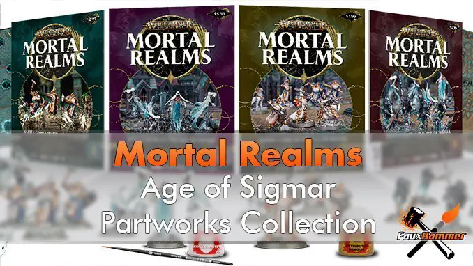 Mortal Realms - Collezione di pezzi di Warhammer Age of Sigmar - In primo piano