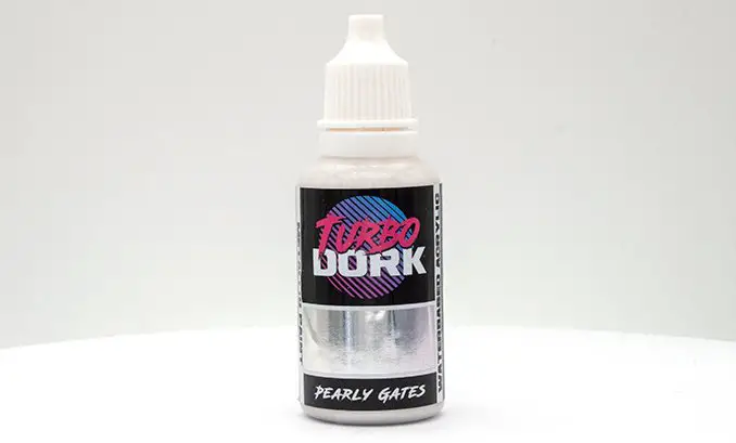 Revisión de la gama de pinturas Turbodork para modelos de miniaturas y wargames - Flourish Bottle