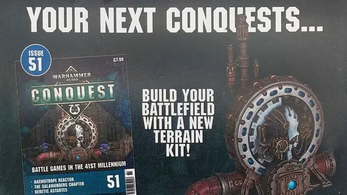 Warhammer Conquest Issues 51 & 52 Índice - Destacado