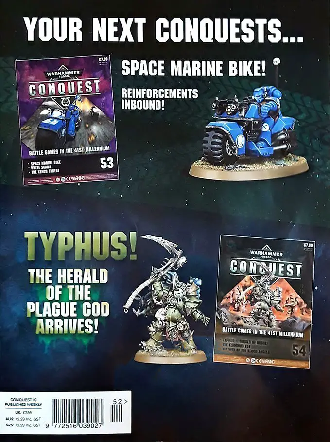 Warhammer Conquest Issues 53 & 54 Inhalt