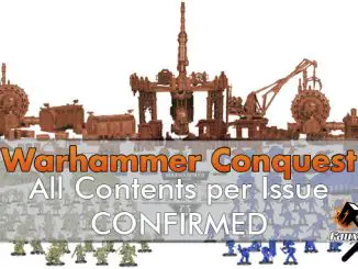 Warhammer Conquest Magazine Inhalt pro Ausgabe bestätigt - Vorgestellt
