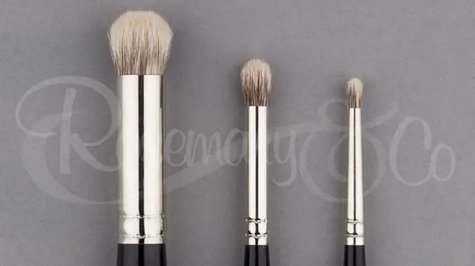 Il miglior pennello asciutto per miniature e modelli - Rosemary & Co Smooshing Brush