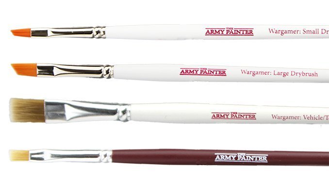 The Army Painter Dry Brush Set Masterclass Paint Brush Set