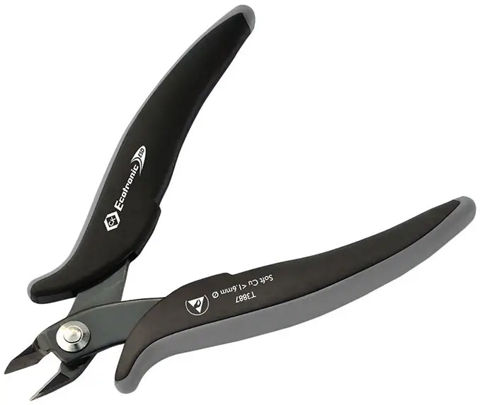 Las mejores cortadoras Sprue Knips Knips para miniaturas y modelos - CK Tools - Ecotronic ESD Side Cutters