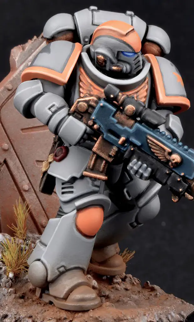 How to Paint Space Wolves Armour - Complete