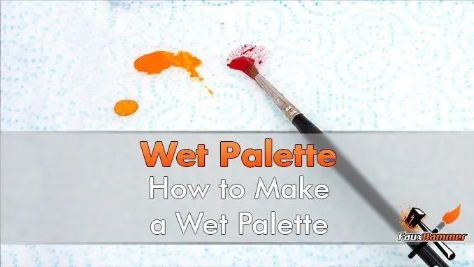 How to make a wet palette for painting Gunpla - Gunpla 101