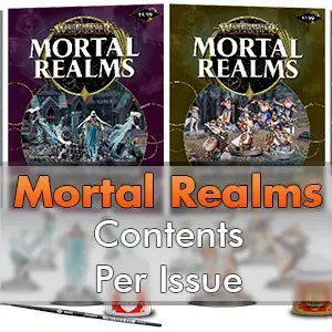 Lista de contenido de la revista Mortal Realms - Ediciones 1-80