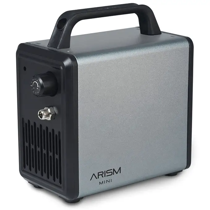 Bester Airbrush-Kompressor für Miniaturen & Modelle - Arism Mini