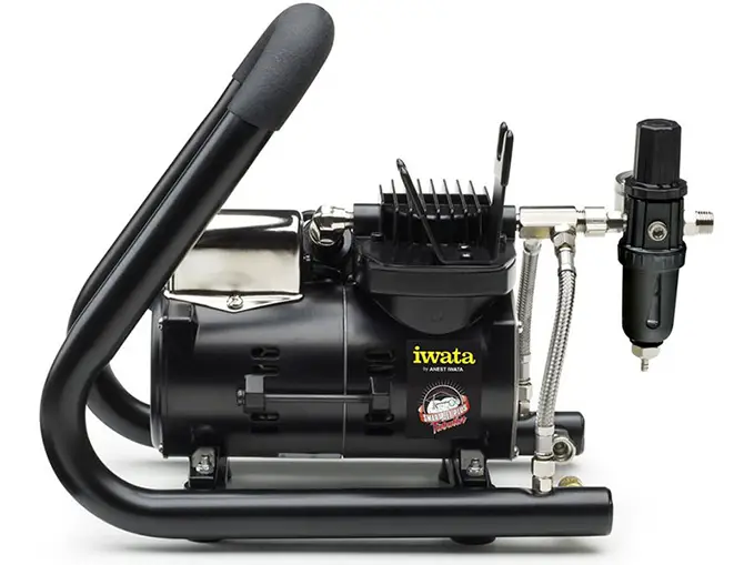 No name cordless airbrush compressor review! Portable power! 
