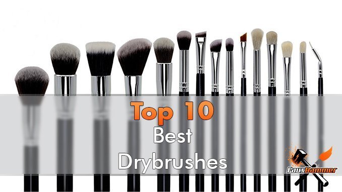 Best Drybrush for Miniatures & Models - Featured