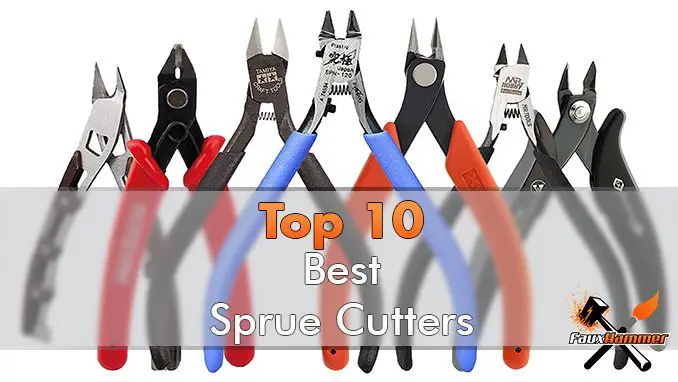 Best Sprue Cutters Snips Knippers pour Miniatures et Modèles - En vedette