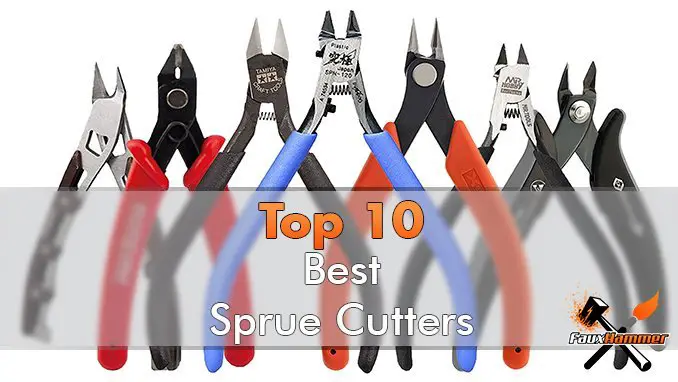 Best Sprue Cutters Snips Knippers for Miniatures and Models - Featured