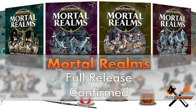 Rilascio completo di Mortal Realms confermato - In primo piano