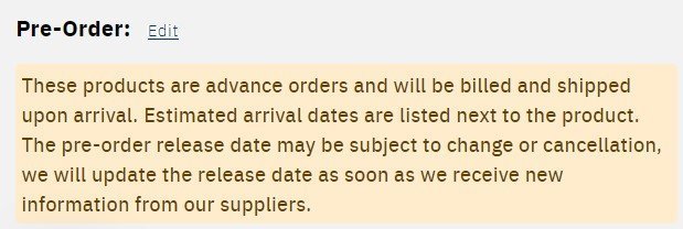 Forbidden Planet Shipping & Charges