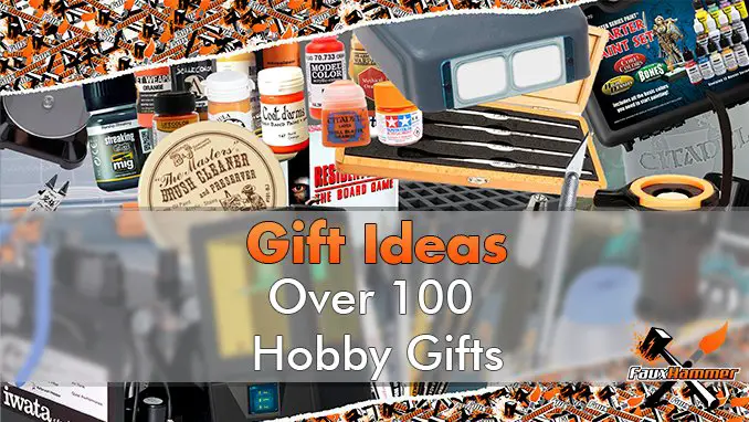 Más de 100 ideas de regalos para pintores en miniatura