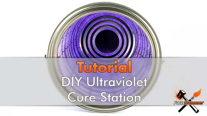 How to make a DIY UV Curing Station for Resin 3D Printers - FauxHammer