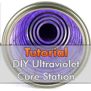 How to make a DIY UV Curing Station for Resin 3D Printers