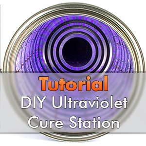 How to make a DIY UV Curing Station for Resin 3D Printers - FauxHammer