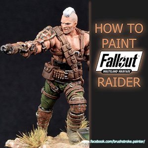 Wie man Fallout Raiders aus Wasteland Warfare malt 