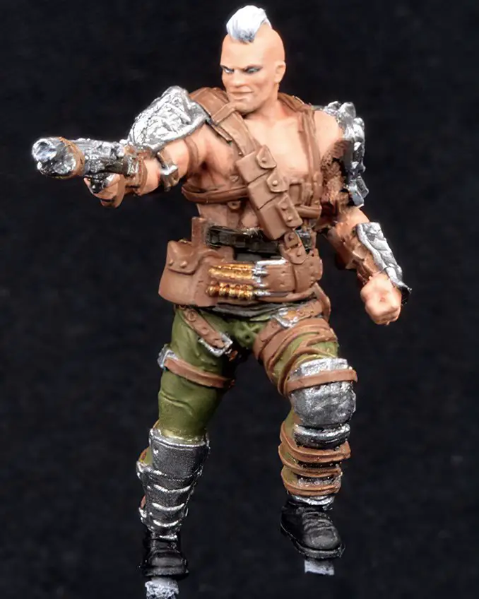 How to paint Fallout Raider from Wasteland Warfare - Step 1