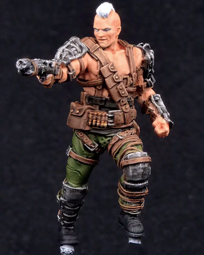 How to paint Fallout Raider from Wasteland Warfare - Step 2