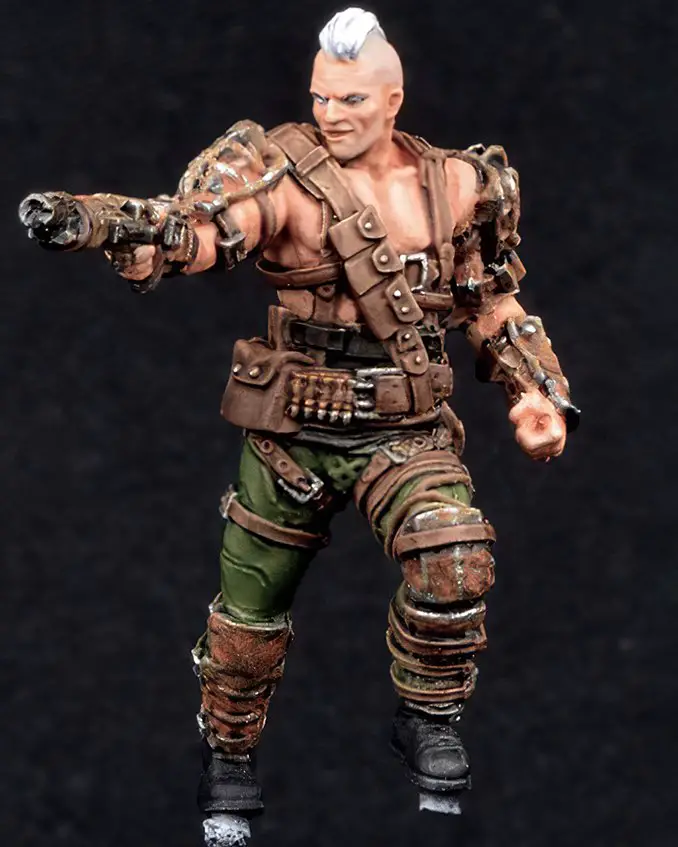 Wie man Fallout Raider aus Wasteland Warfare malt - Schritt 3