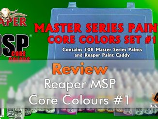 Reaper Miniatures MSP Master Series Paints MSP - Core Colors Set 1 Review - Featured