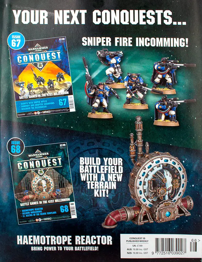 Warhammer Conquest Issues 67 & 68 Contenido