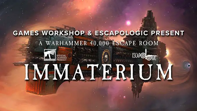 Immaterium Warhammer 40k Escape Room Nottingham - In primo piano