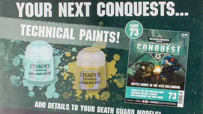 Warhammer Conquest Issues 73 & 74 Contents Confirmed - Featuured