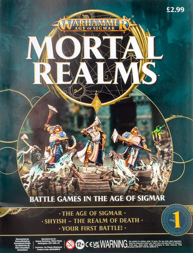 Revisión de la Edición 1 de Warhammer Mortal Realms - Cubierta de la Edición 1