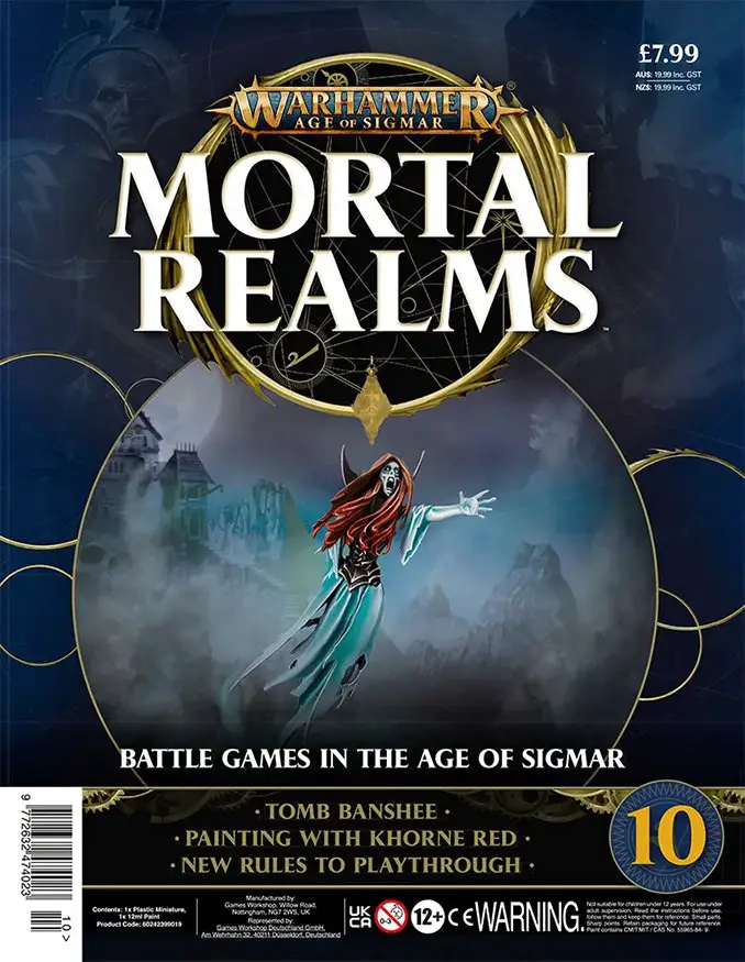 Warhammer Mortal Realms Magazine - Issue 10 Contents Cover