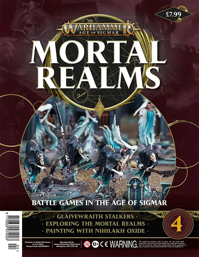 Rivista Warhammer Mortal Realms - Numero 4 Contenuti Copertina