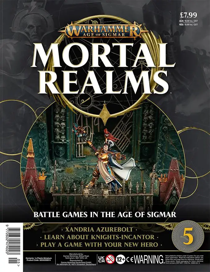 Magazine Warhammer Mortal Realms - Numéro 5 Contenu Couverture