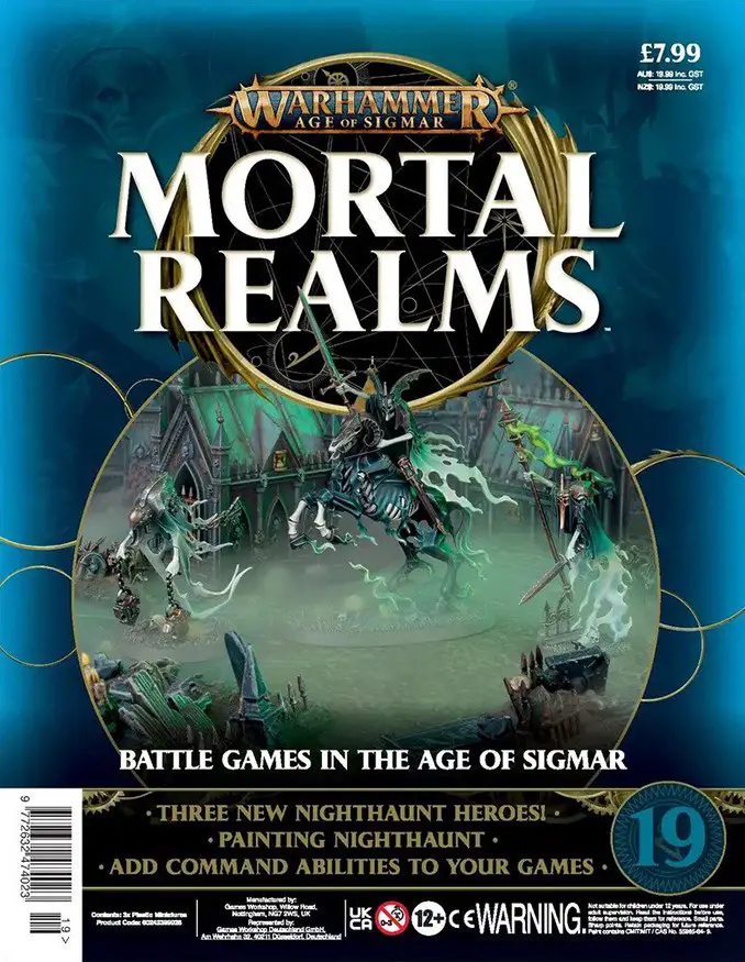 Mortal Realms Contenuto completo - Numero 19 - Copertina