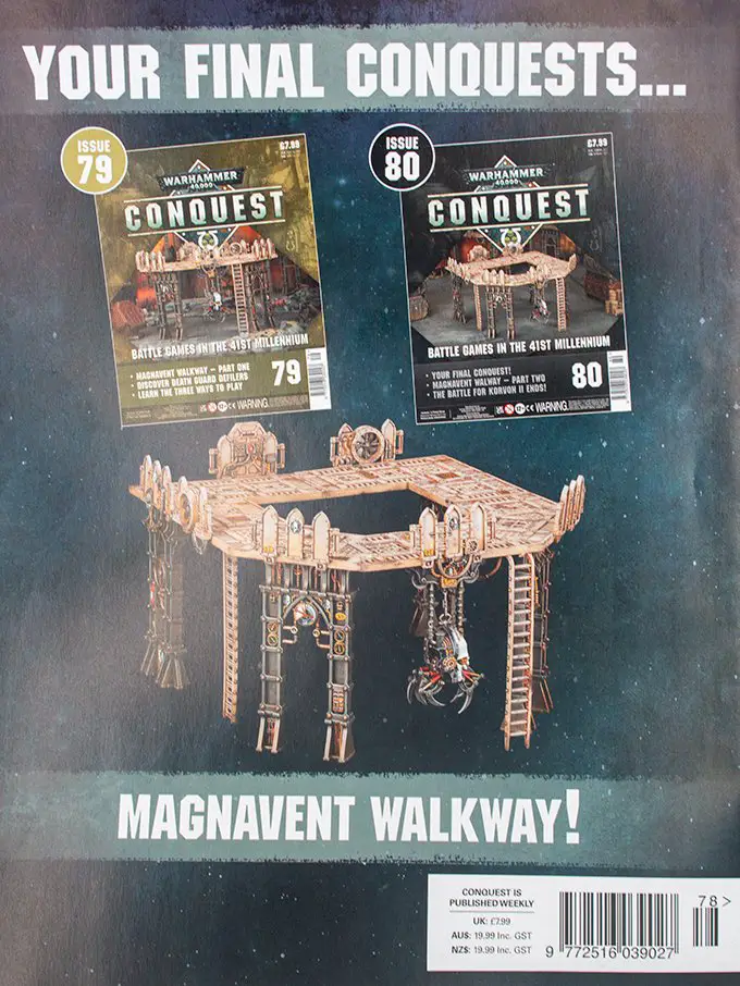 Warhammer Conquest Issues 79 e 80 Contenuti confermati