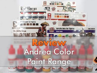 Recensione della gamma di vernici colorate Andrea - In primo piano