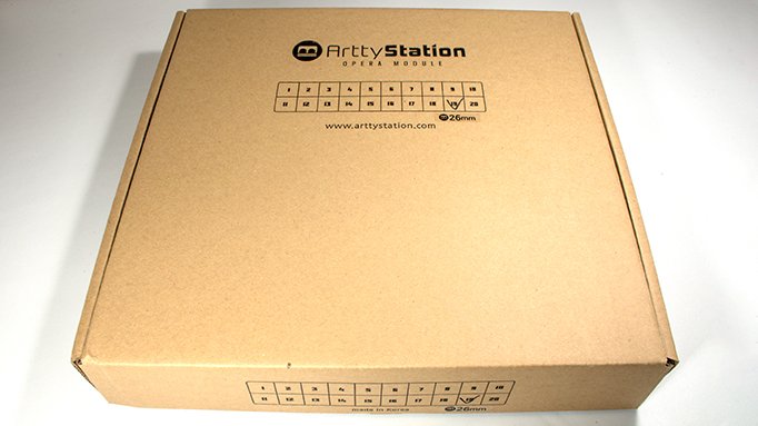 ArttyStation Opera Review para pintores en miniatura - Caja