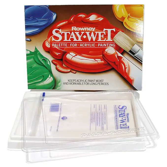 Best Wet-Palette for Painting Miniatures and Wargames Models - Daler & Rowney Stay-Wet Palette