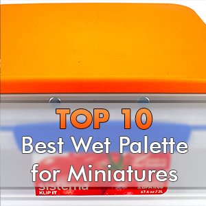 Paleta Húmeda Húmeda Para Miniaturas, Paleta Stay Wet Para P