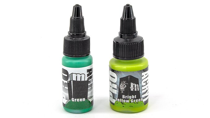 Creature Caster Pro Acryl Reveiew for Miniatures & Models - Bottles Old Vs New