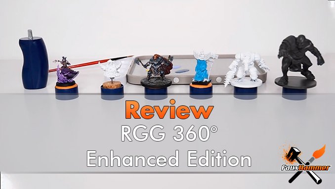 RGG 360 Enhanced Painting Handle Review for Miniature Painters - Featured