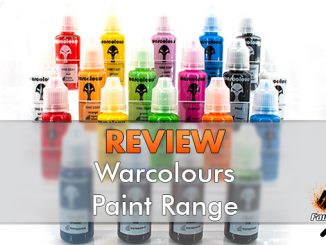 Warcolours Paint Range Review para miniaturas y modelos de juegos de guerra - Destacado