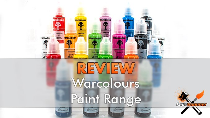 Warcolours Paint Range Review para miniaturas y modelos de juegos de guerra - Destacado