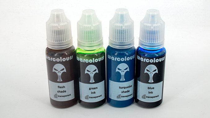 Warcolours Paint Range Review for Miniatures & Wargames Models - Transparent