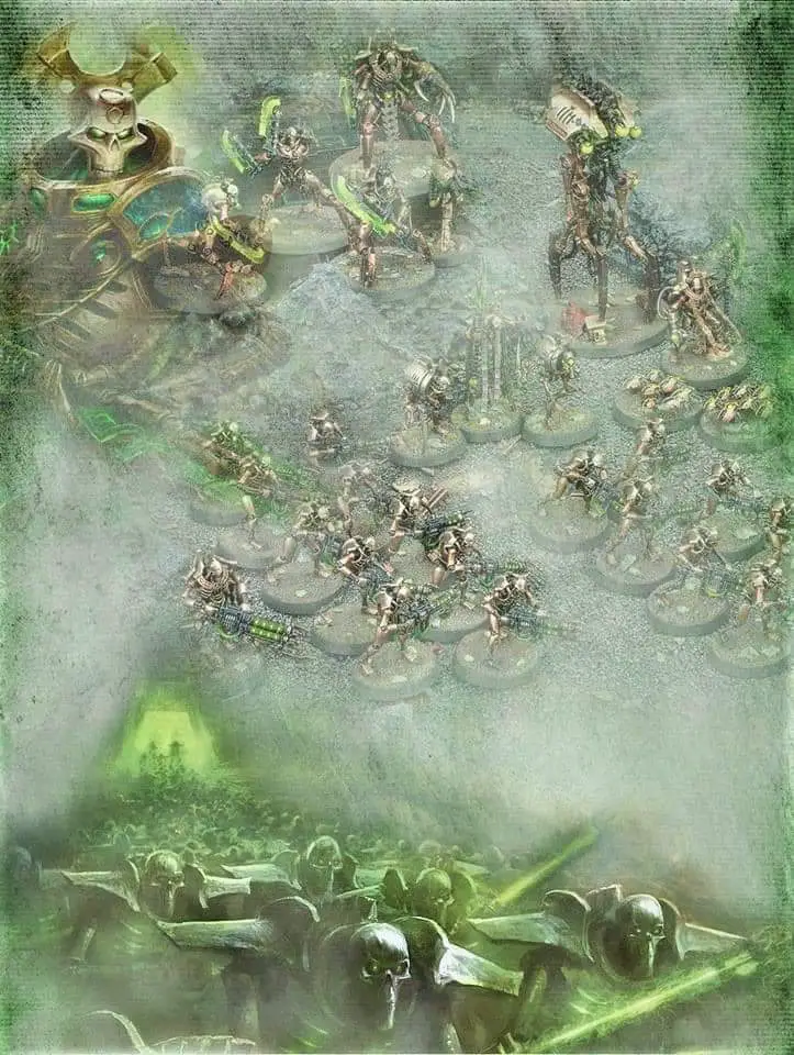 Warhammer 40.000 9th Edition Necron Army