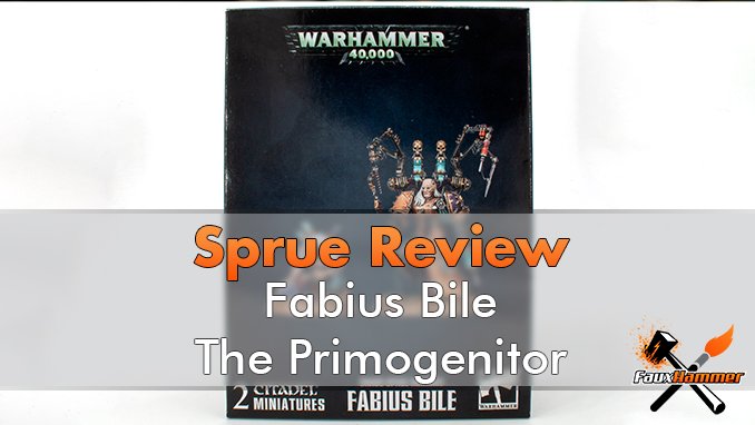 Recensione di Fabius Bile Sprue - In primo piano