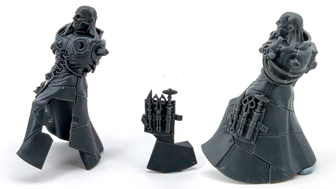 Revisión de Fabius Bile Sprue - Mold Lines 3 - Legs